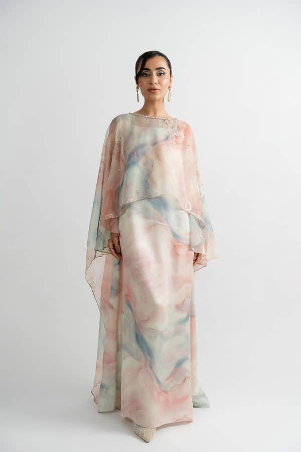 LULUSAR LAZANI CAPE DRESS